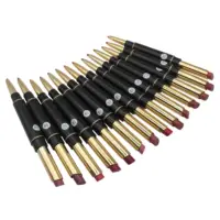 

Double lipstick cosmetics waterproof and long-lasting rose nude matte lipstick