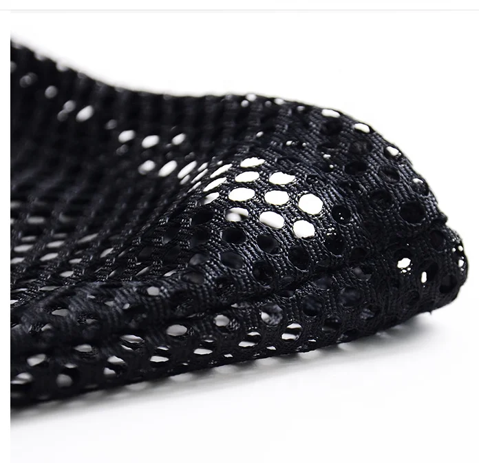 
Customized polyester back net mesh recycled drawstring bag 