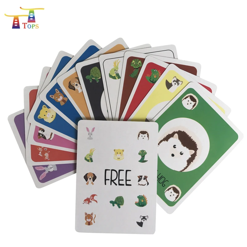 

Educational Toys International Customize Cmyk Printed Card Game Custom Laminated Numbers Flash Cards For Kids