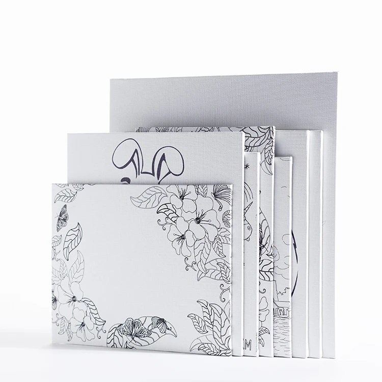 Wholesale Customized 280g 11 * 14 Inch Pre Stretched Canvas Printed To