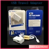 USB Wall Charger, Mobile Phone 2 In 1 USB Travel Adapter With 1 USB Port For Samsung