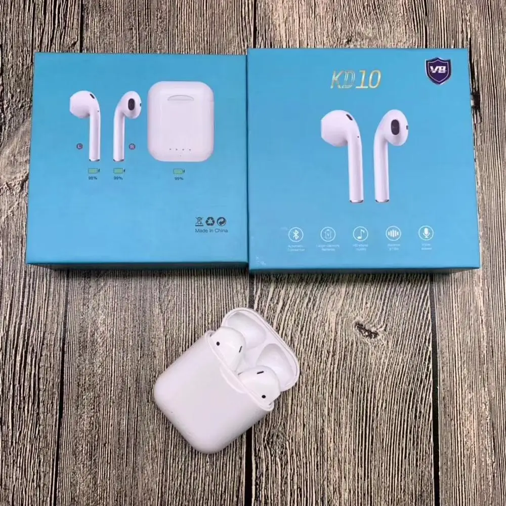 

2019 trending amazon v8 tws earpods earphone & headphone support wireless charging