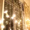 Linkable Design Curtain Light 2Mx3M connectable lighting Fairy String Light warm white
