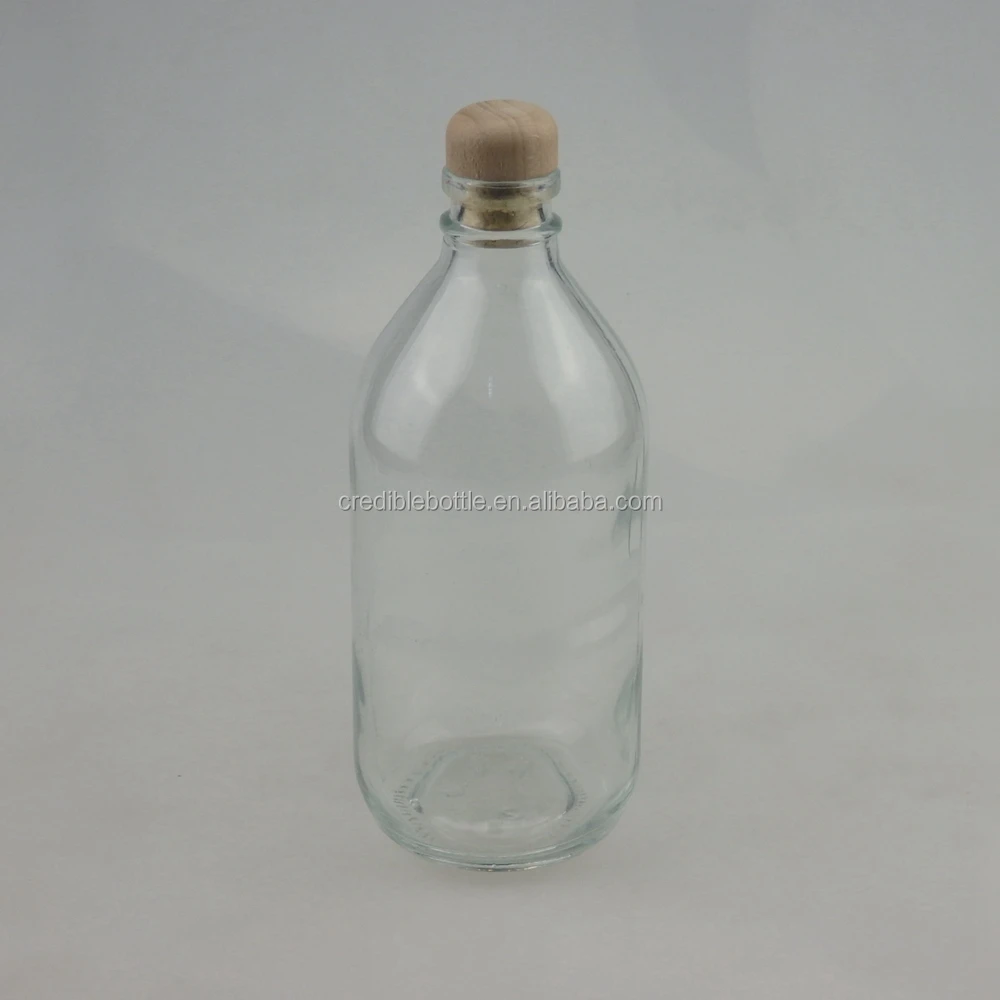 500ml 16oz Glass Bottle With Cork Aroma Glass Bottle Cork Stopper Wholesale Buy High Quality