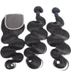 High Quality Sample Order Accept Body Wave Lace Closure Full Cuticle Aligned Hair
