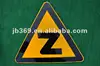 High quality glass fiber reinforced plastics triangle traffic sign board