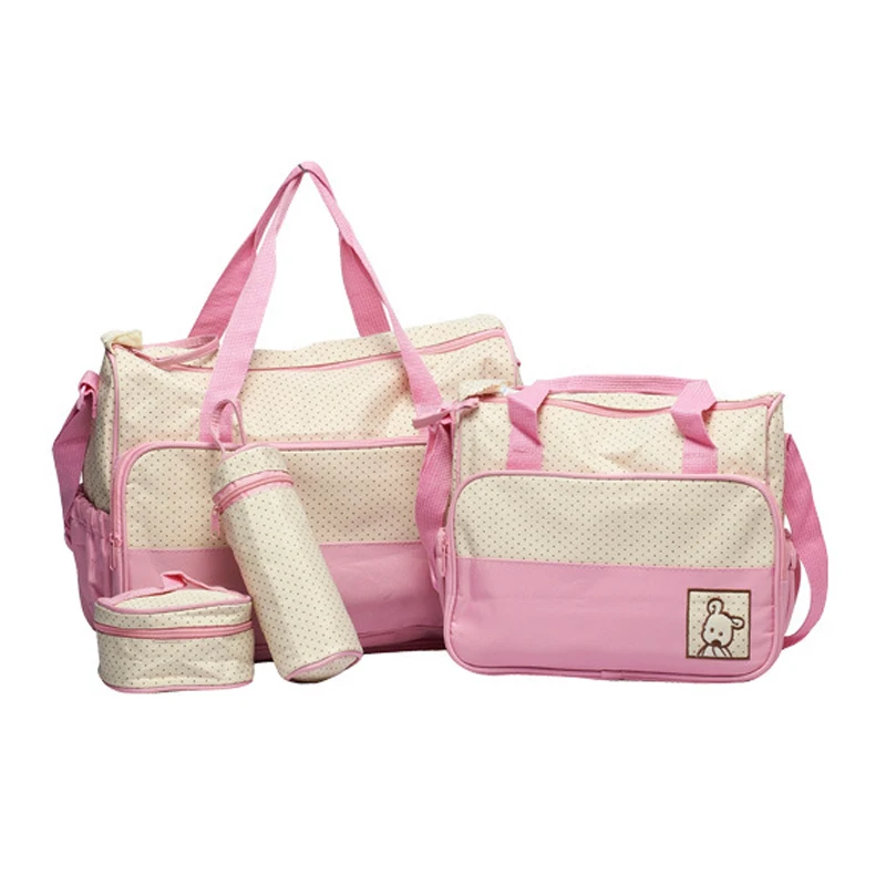 pink diaper bags