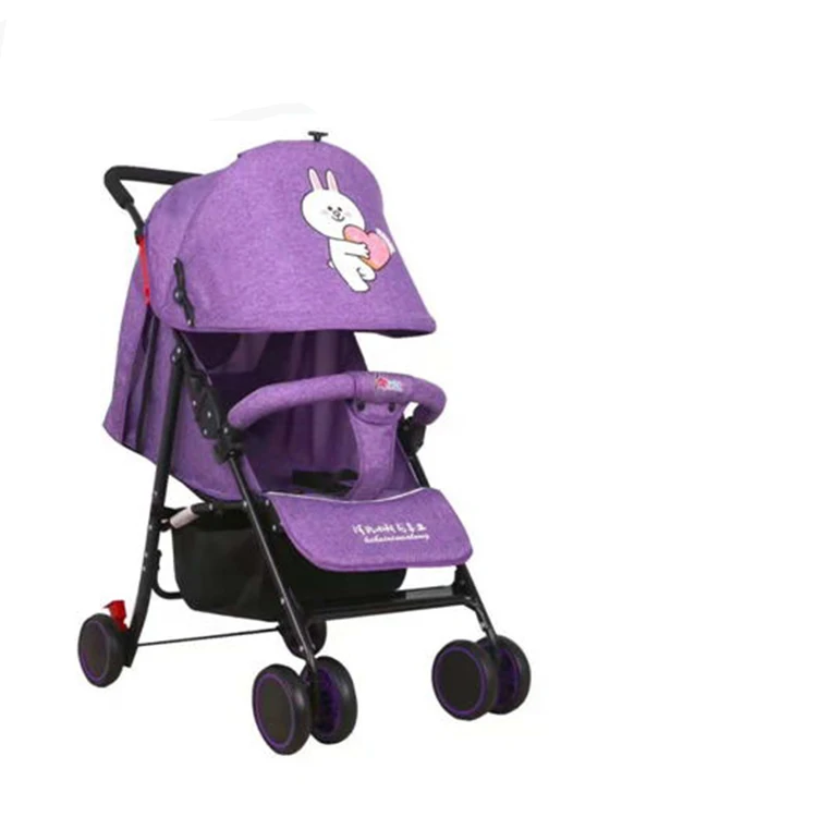 

fashion simple style cheap baby buggy China good quality baby stroller /low price cute baby carriage for sale, Red/grey/purple