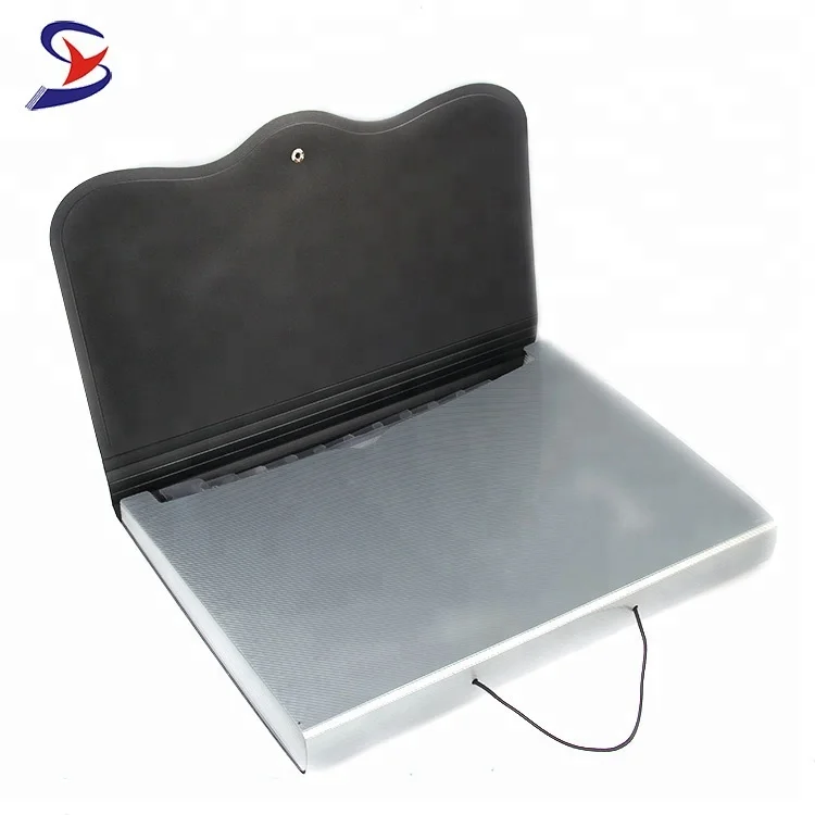 
High quality plastic folder a4 size decorative expanding file folder holder with elastic closure 