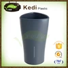 silver plastic square flower pots