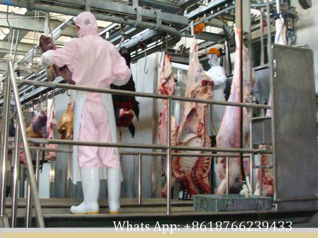 New livestock slaughtering machine halal slaughterhouse equipment for cattle slaughtering production line
