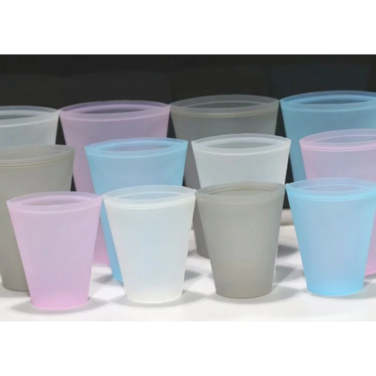 

FY0311 Newest Design of Silicone Storage Dishes/Bags/Cups 8pcs in Set with Zip on Top, N/a