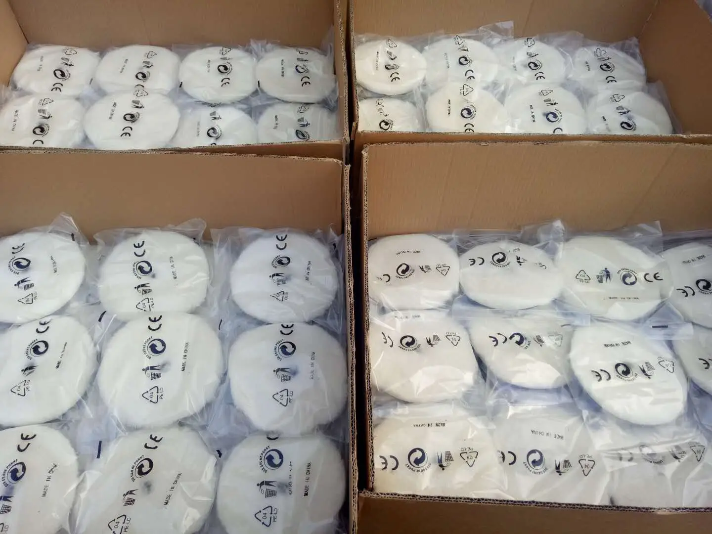 High quality 100% Natual Wools Wool Polishing Pad