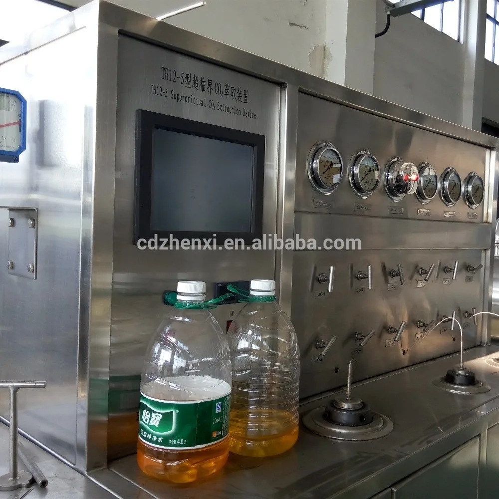5L supercritical co2 extraction equipment test