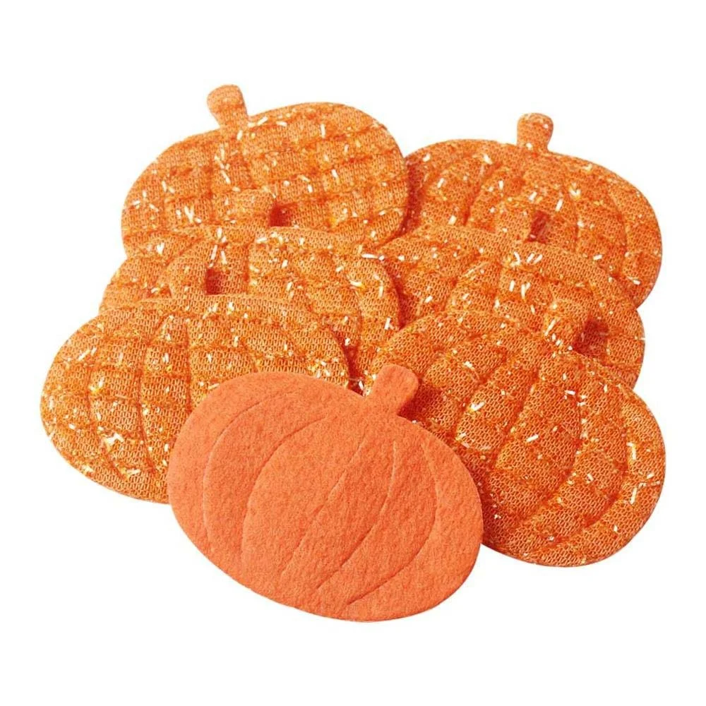 

2019 Classical European Halloween Felt Pumpkin Pads DIY Hair Accessories For Women Kids Girl Party HeadbandFestival Headwear, Orange