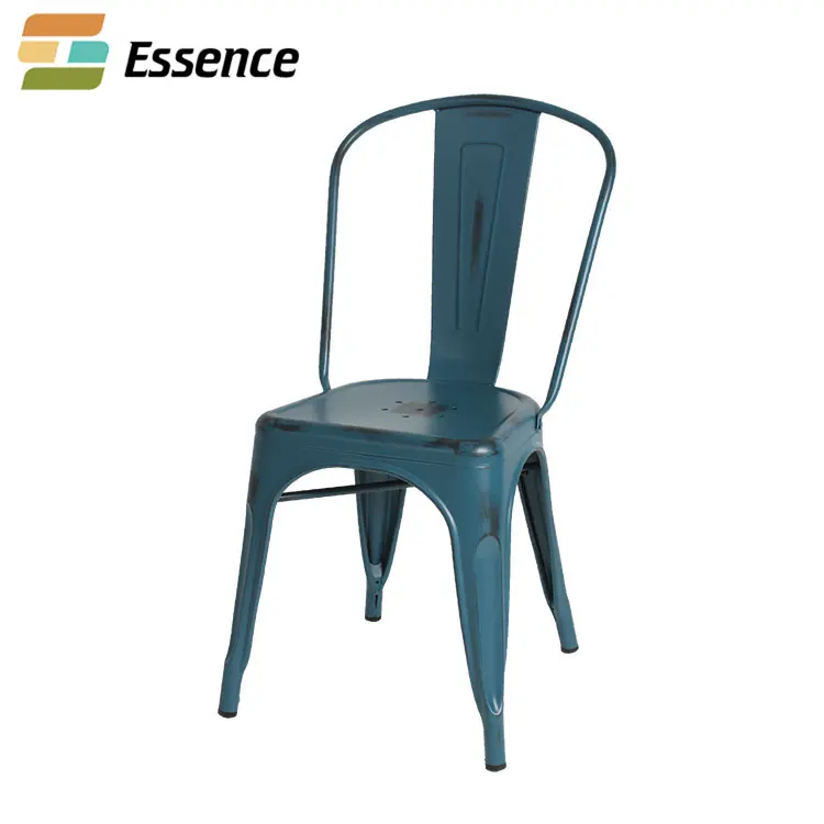 vintage metal dining chairs