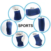

Sports protective suit strip elastic sleeve support hands wrist elbow knee calf ankle support compression brace wraps sleeve