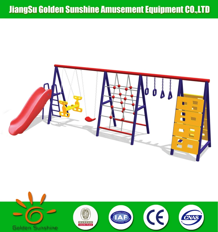 

Kids outdoor play swing and slide set, As your request