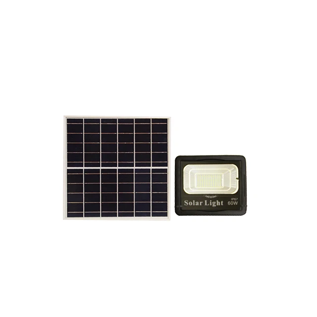 Remote control 60w led solar flood light price