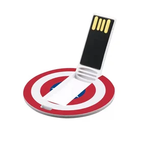 Round Card USB Flash Drive