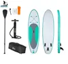 Whole Sale High Quality Black Fin SUP Stand Up Inflatable Paddle Board with Hand Pump