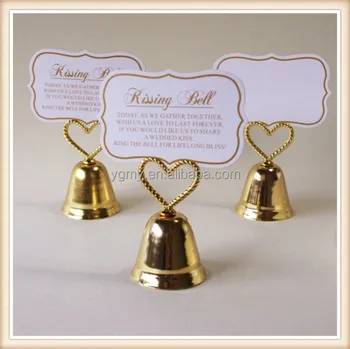 silver wedding place card holders