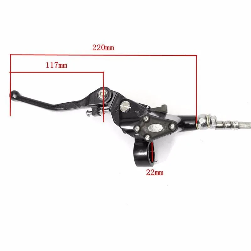 Racing Hydraulic Clutch 1200 Mm Lever Master Cylinder For 125250 Cc