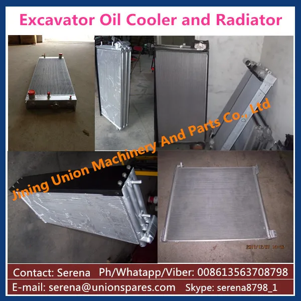 excavator oil cooler radiator for komatsu.jpg