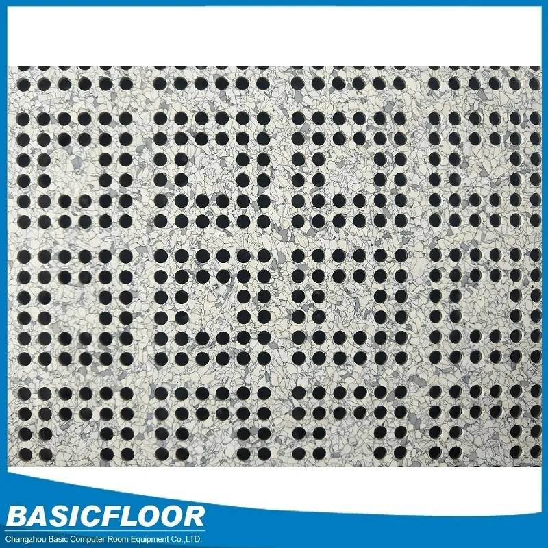 steel perforated raised floor price