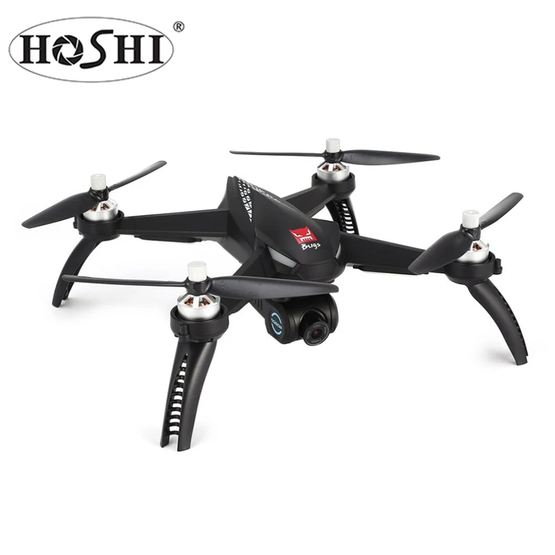 

HOSHI MJX B5W drone Bug 5G WIFI FPV One-Axis Gimble 1080P FHD Camera With GPS Follow Me Mode RC Quadcopter RTF, Black