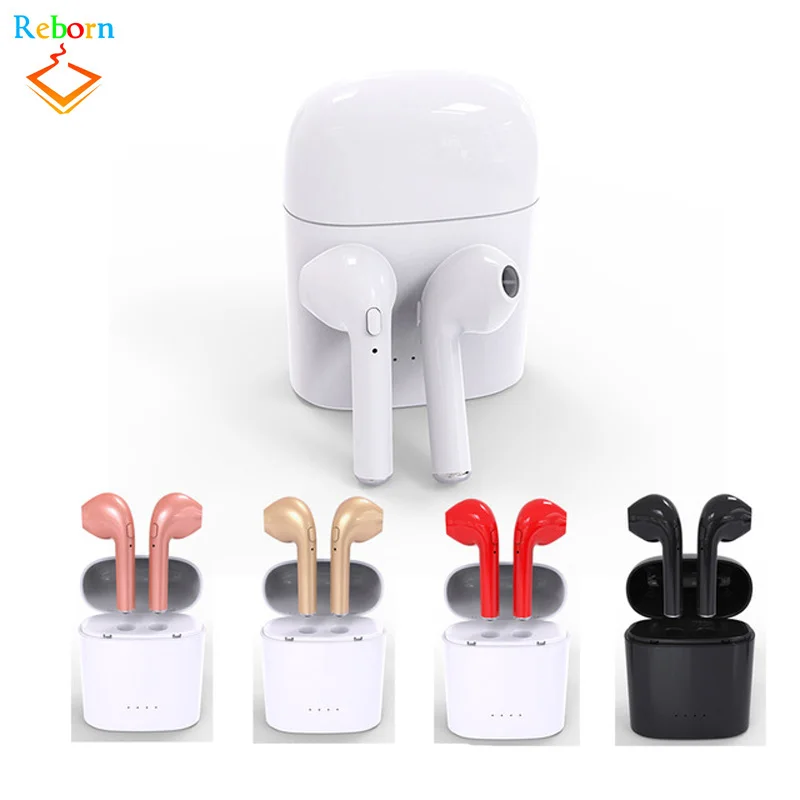 Original Quality Mini HBQ I7S Pair Bluetooth 4.2 Earphone TWS with Charger Bucket