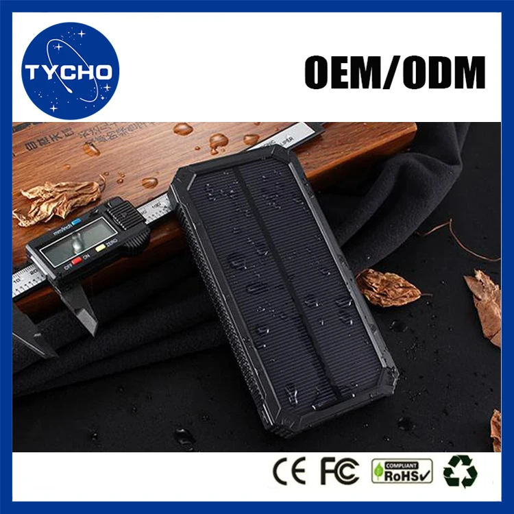 Large Battery Portable Power Bank Rechargeable Solar Power Bank Smart Solar Power Bank - ANKUX.COM