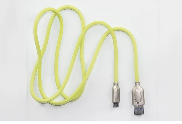 Flowing Led Glow In The Dark Light Up Charging Cable Buy Glow