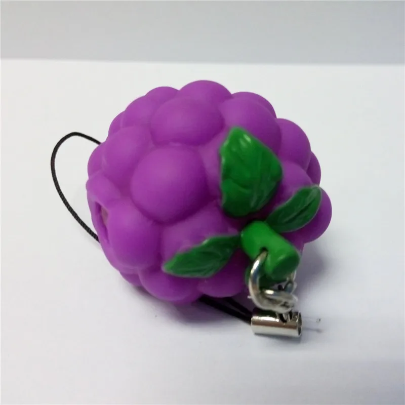 grape slime keychain