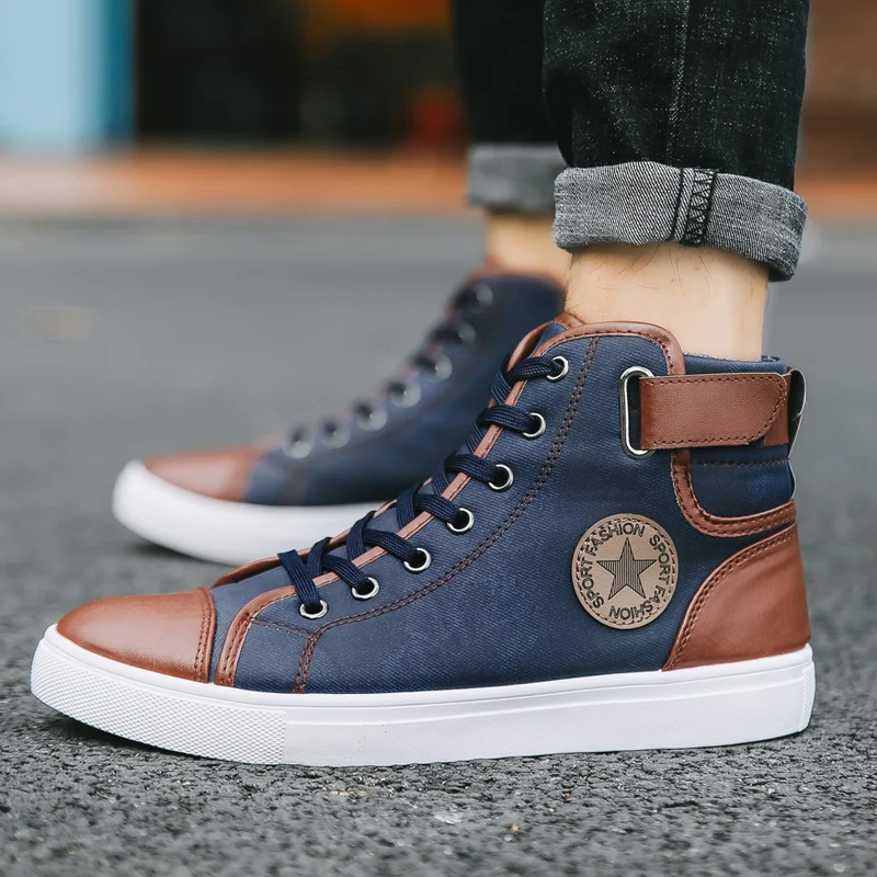 

New high quality 2019 Men's boots in stock casual autumn and winter boots for men