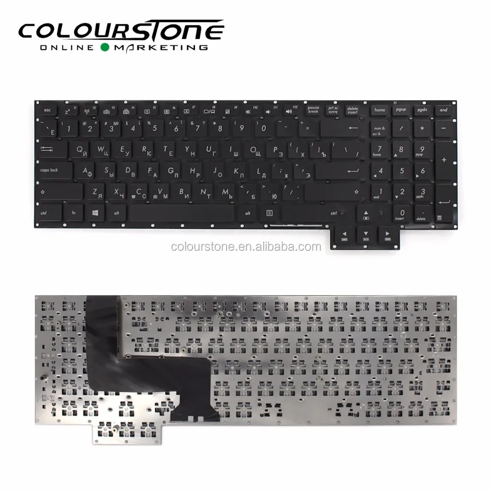 

For ASUS G750 G750J G750JH G750JM G750JS RUSSIA Black Laptop keyboard