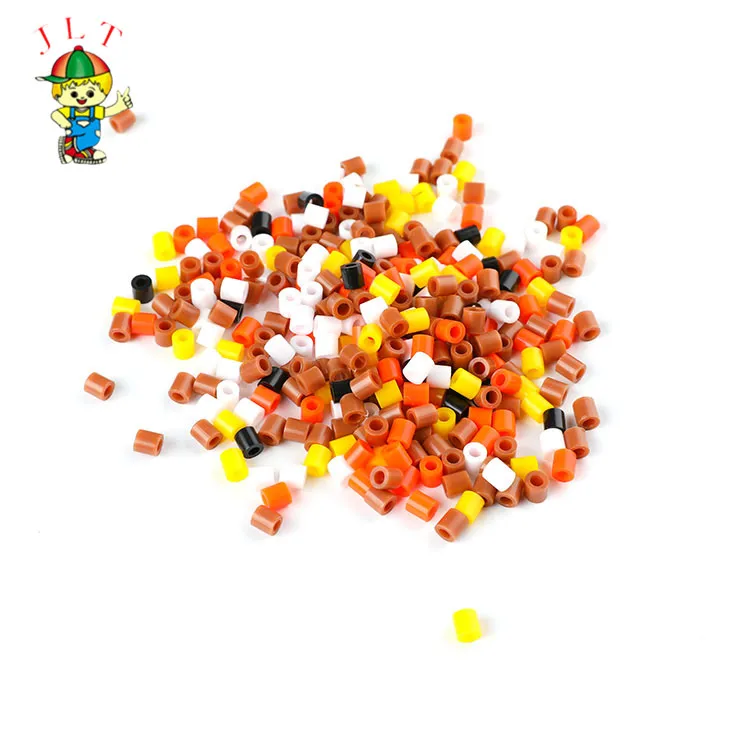 Wholesale educational toys diy puzzle game ironing beads set plastic 5mm hama  perler beads