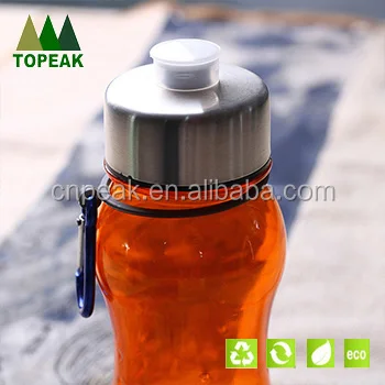 Creative cartoon gourd water cup with mountain-climbing buckle sports climbing pot outdoor car handy cup