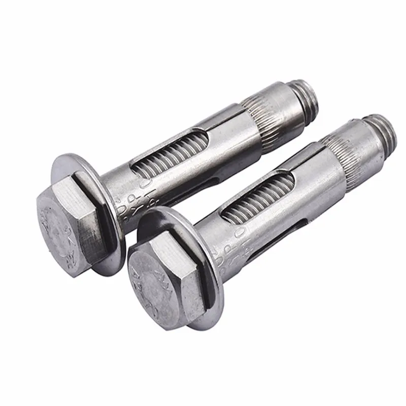 18-8 Stainless Steel Ss304 Hex Head Sleeve Anchor With Nut - Buy Sleeve ...