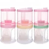 2 Layers Kid Feeding Container Storage box Feeding Safe Milk Powder delivery box PP For Baby