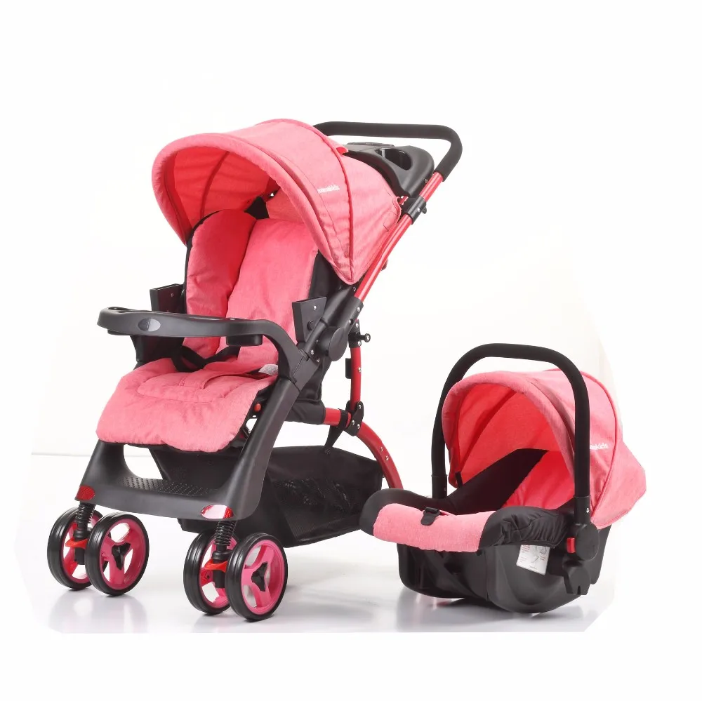 Yuldek 3 in avec siège auto bébé et lit parapluie bébé. environ 7.62 cm un bébé poussette/Push-chaise 