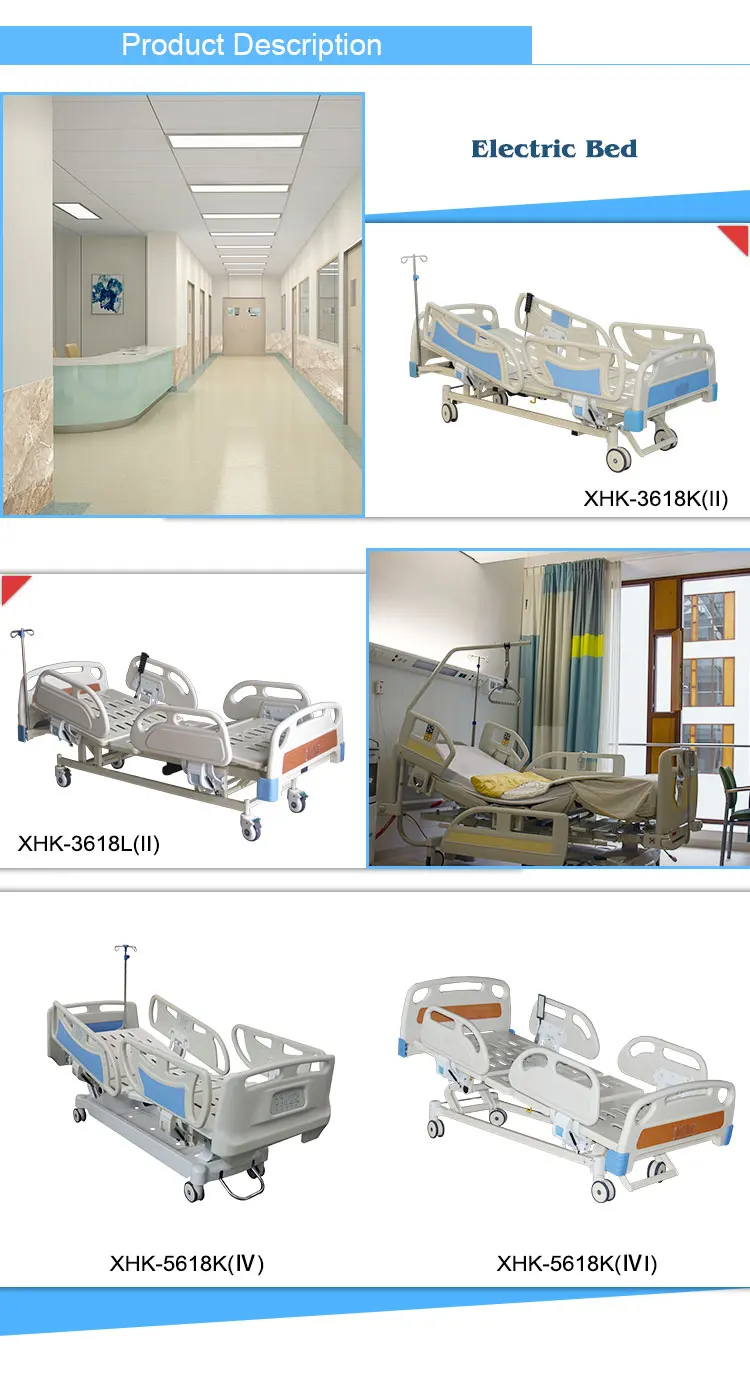 Paramedic Ambulance Electric Medical Hospital Bed Prices With Eight