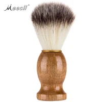 

Beauty Tools Solid Wood Handle Soft Bristle Hair Men Beard Makeup Shaving Brush