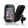 waterproof tpu touch screen front tube frame case saddle bike bags boxes bicycle phone handlebar bag with zipper pocket