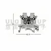 Hot sale 42.5*6.2*42 MM, 690V, Din rail mounted toggle switch manufacturer