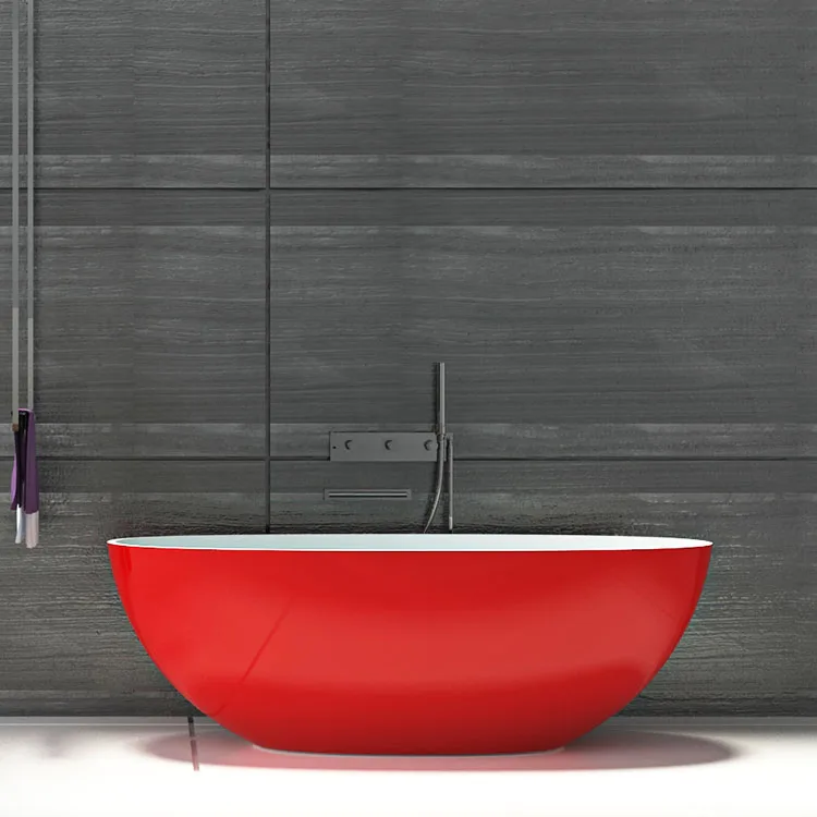 Sm8628 Top Sell Advanced Oval Whirlpool Bathtub,Hotel Adult Bathtub