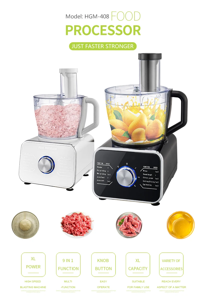 Household Appliances Food Processor Multifunctional Food Processor Hgm