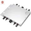 4 MPPT 1200W On Grid Solar Micro Inverter for solar generation system,10 Years Limited Warranty