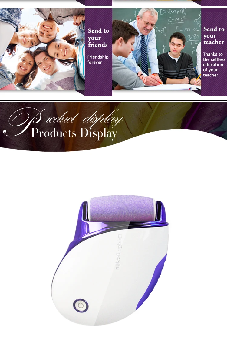 Electric Foot Care Callus Eliminator Foot Callus Remover For Cracked