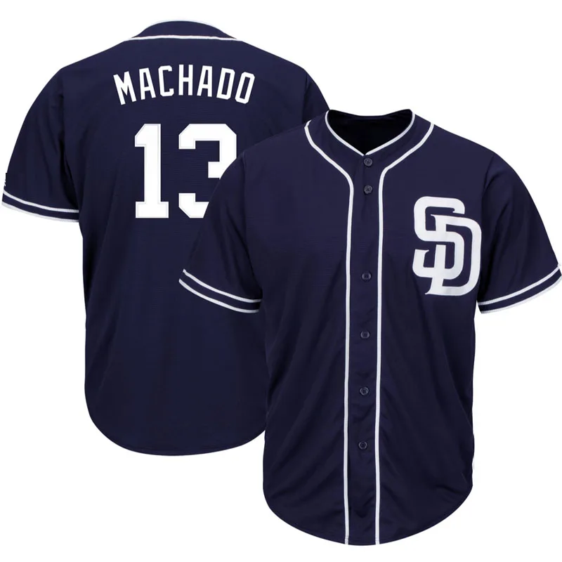 

13 Manny Machado baseball 100% Stitched best quality baseball Jersey